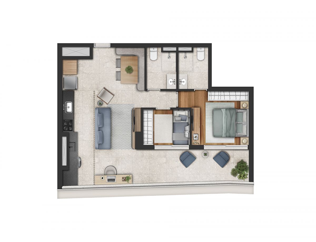 Planta 2 dorms