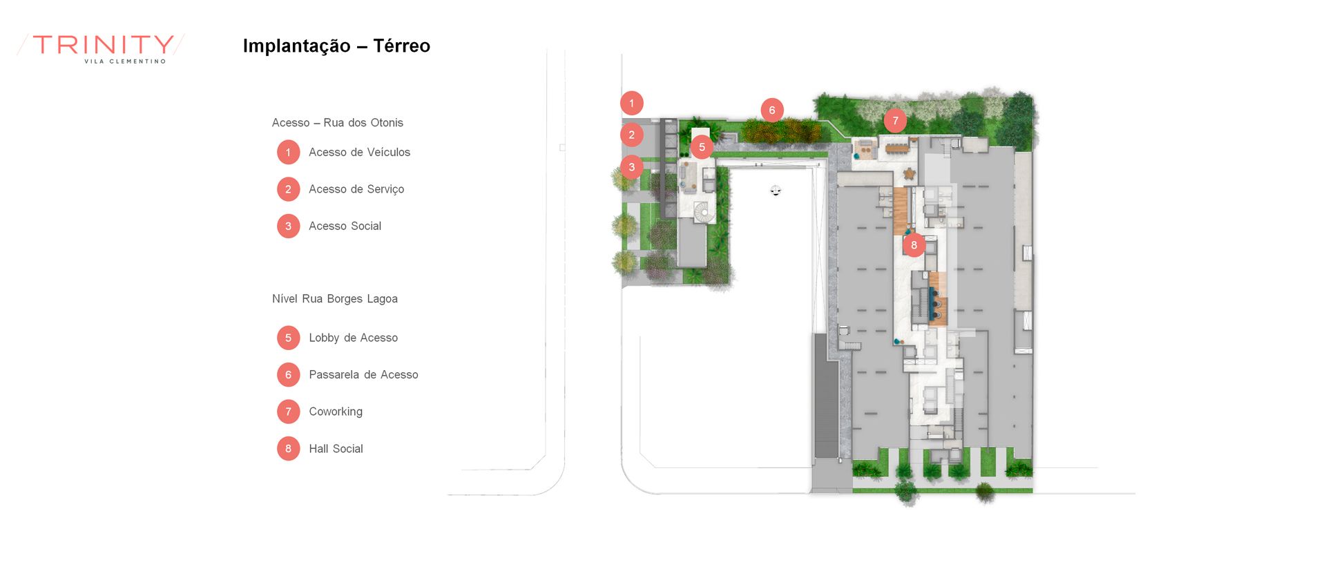 Planta Trinity Vila Clementino
