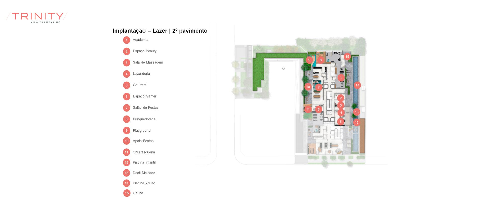 Planta Trinity Vila Clementino