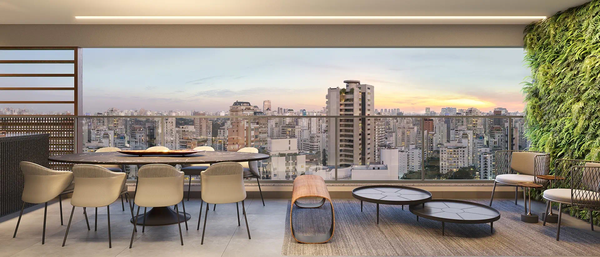 Decorado Metropolitan Vila Nova by Helbor