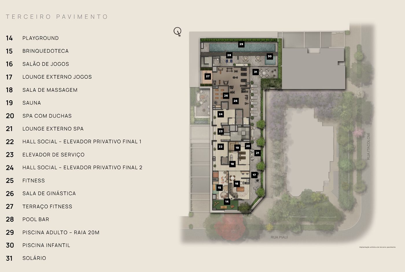 Planta Casa Piauí Higienópolis