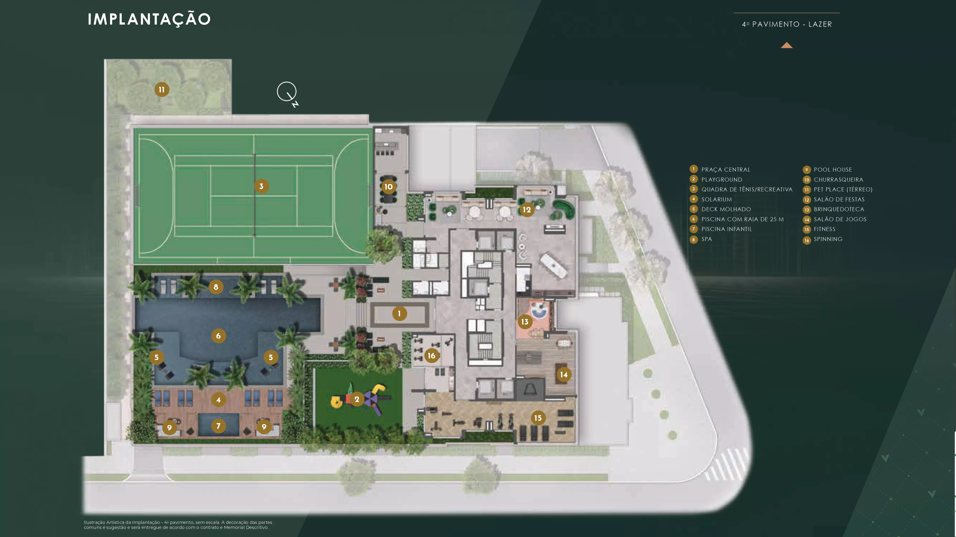 Planta Green View Residence