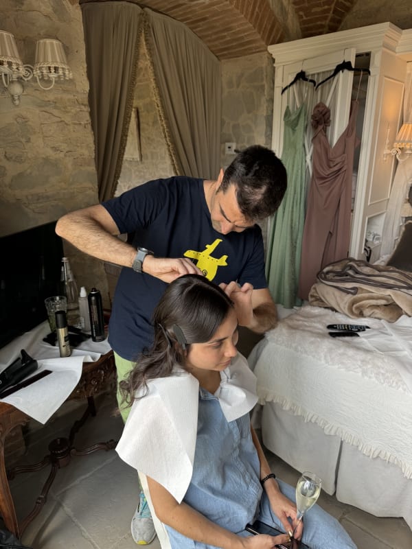 Make-up sposa professionale con toni caldi — Hairforce Firenze