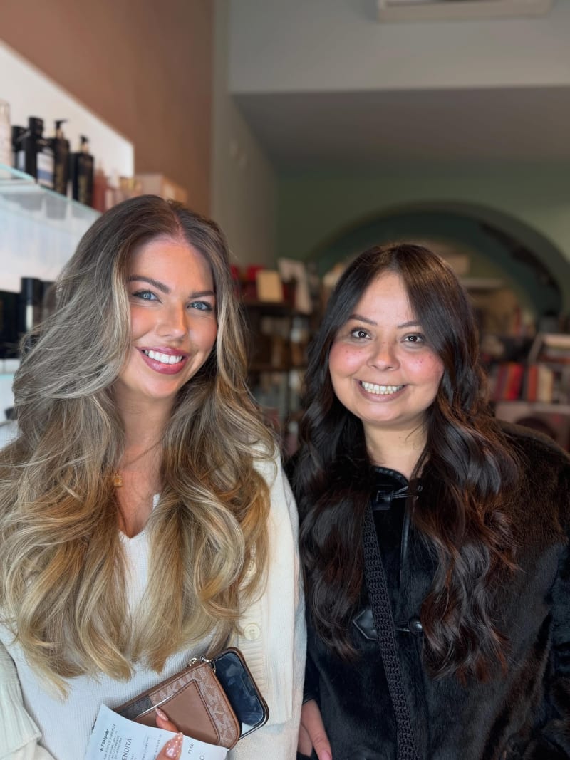 Taglio scalato con piega morbida — Hairforce Firenze