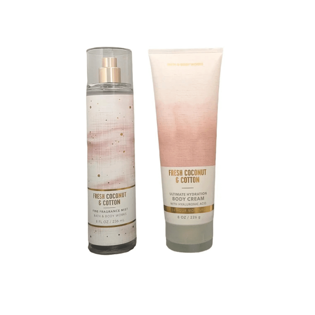 Bath and Body Works Fresh Coconut and Cotton Fragrance Mist for women - Image 2
