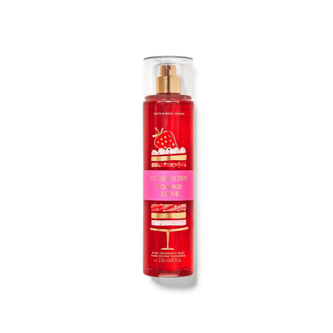 Strawberry Pound Cake | Bath and Body Works Fragrance Mist