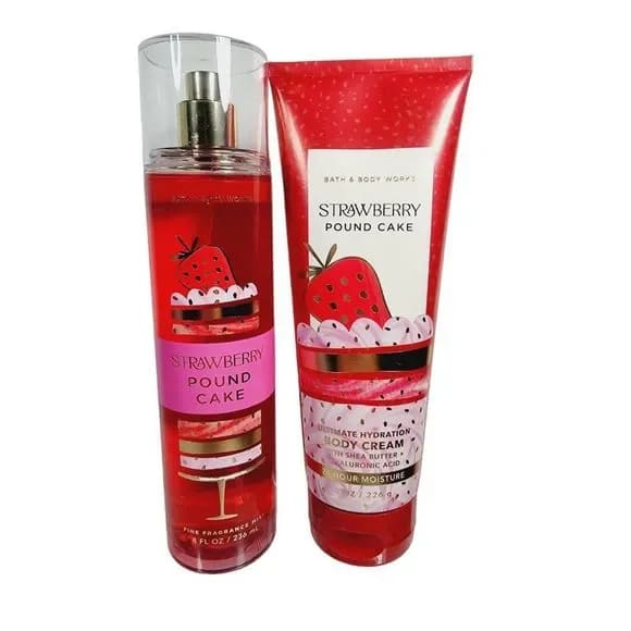 Strawberry Pound Cake | Bath and Body Works Fragrance Mist - Image 2