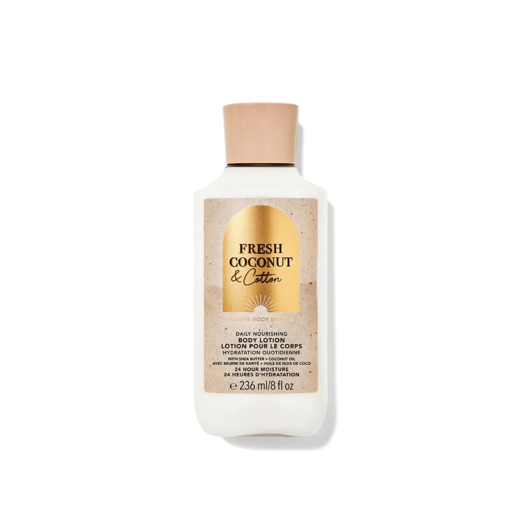 Bath and Body Works FRESH COCONUT & COTTON Body Lotion and Fine Fragrance Mist - Image 3