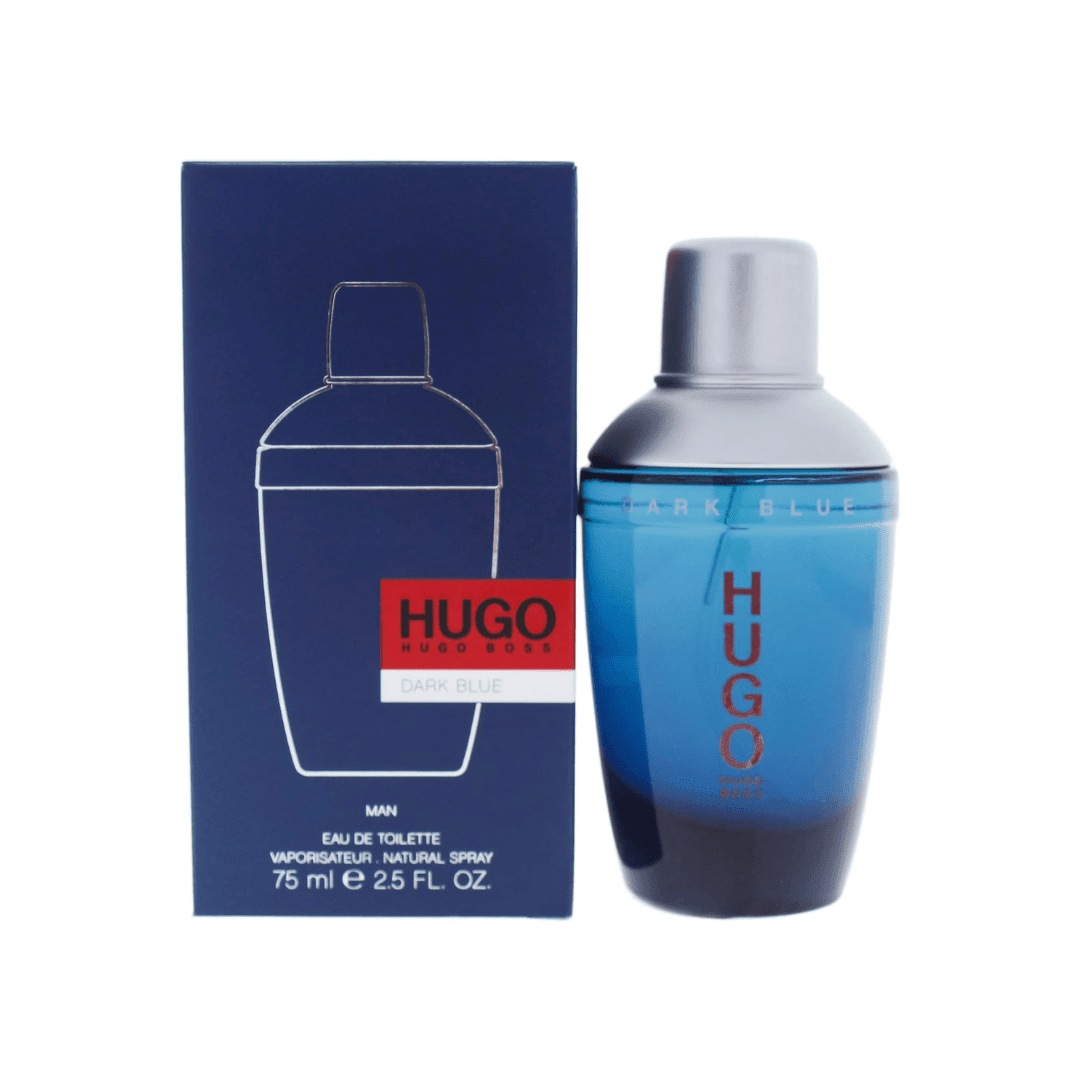 Hugo Boss Dark Blue Eau De Toilette Spray for Men - Image 3