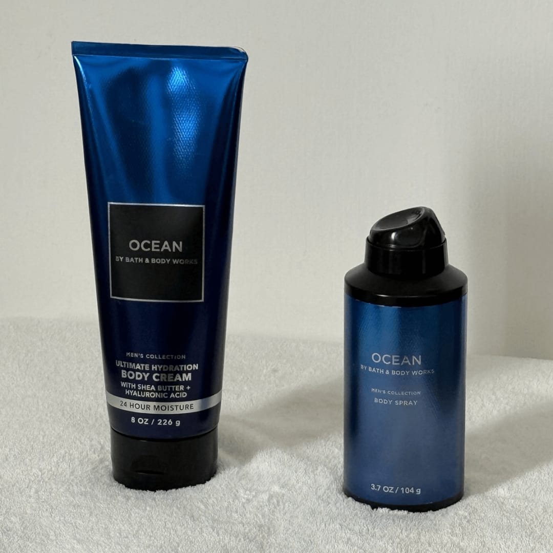 Bath & Body Works – Ocean Body Cream & Body Spray Combo - Image 2