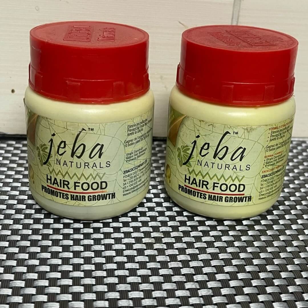 Improved Formula Jeba Natural Hair Food Promotes Hair Growth Herbal Formula 380g - Image 2