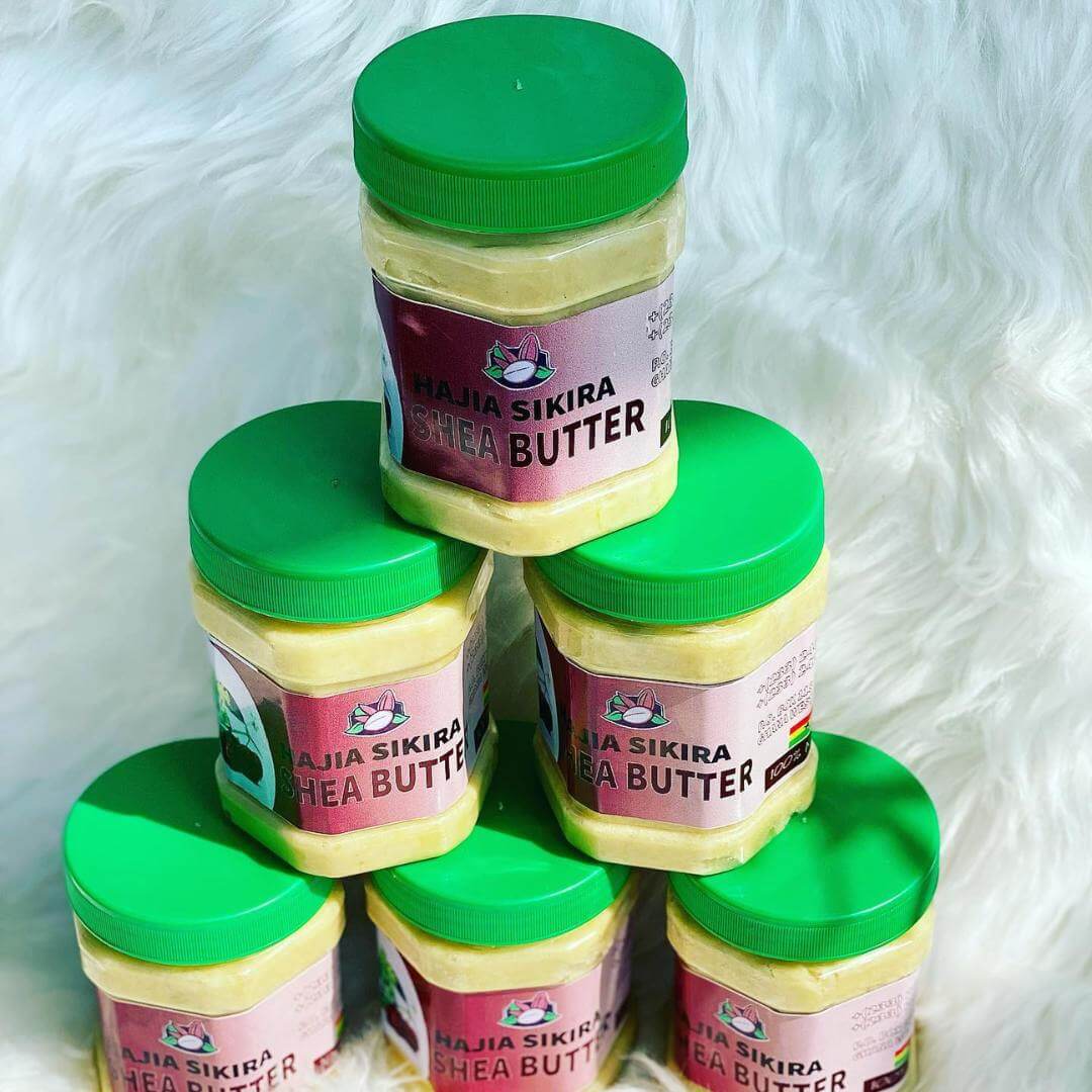 HAJIA SIKIRA Ghanian SHEA BUTTER - 400grams - Image 2
