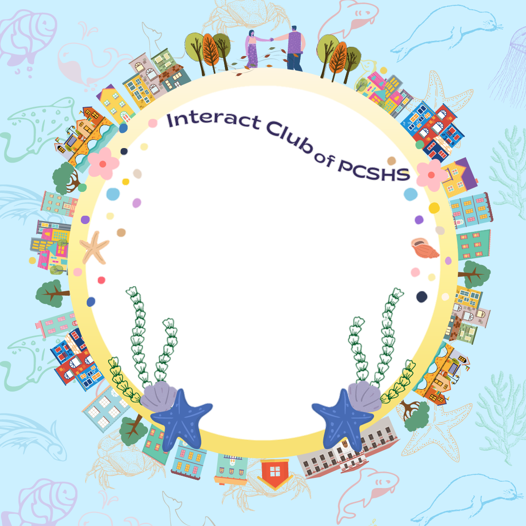 Desain Twibbon Interact Club of PCSHS Organization Fair 2021 Terbaru buatan Interact PCSHS