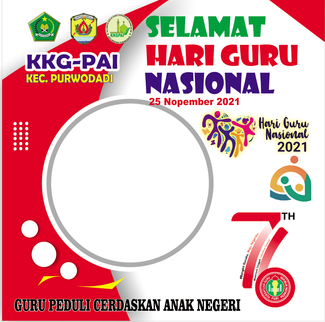 Desain Twibbon hgn2021 Terkini buatan Ibnu Azizi