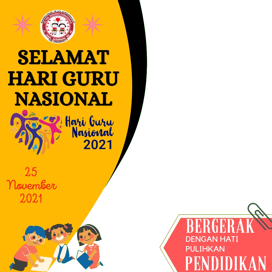 Twibbon HGN2021 Gratis Unduh Format PNG buatan riana utami
