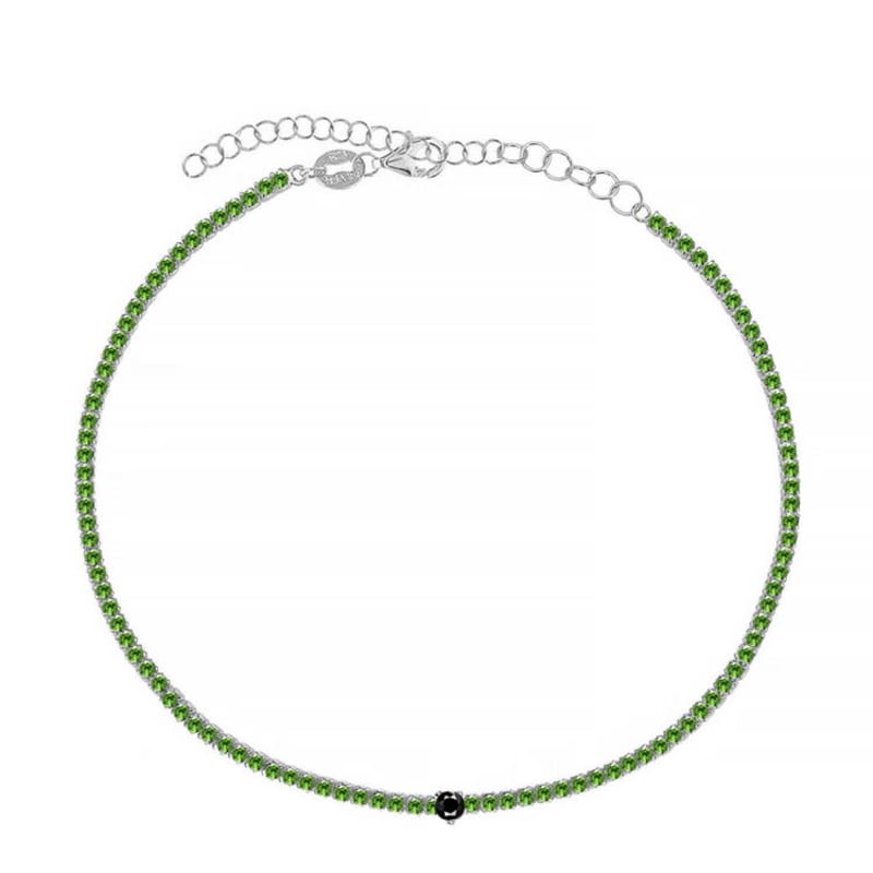 Green Silver Crystals