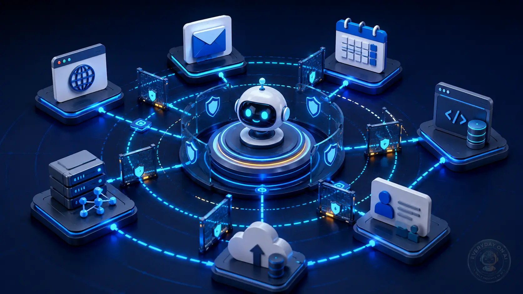 AI agent attack surface map across browser email code and MCP tools