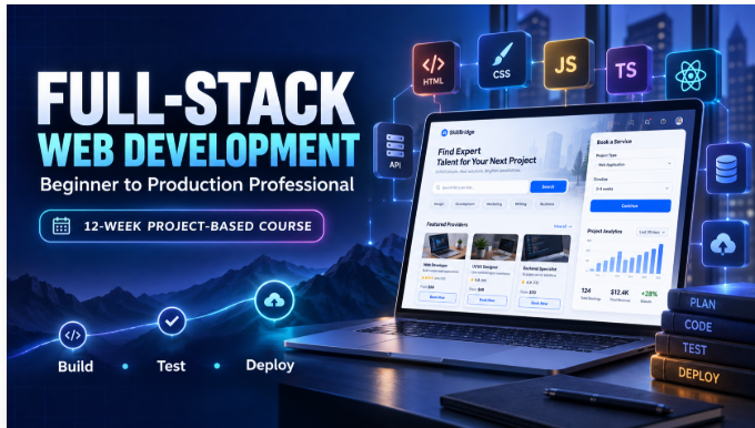 Full-Stack Web Development (MERN Stack) self-paced course on Loran EduHub