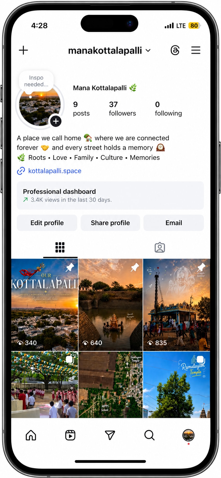 Mana Kottalapalli Instagram