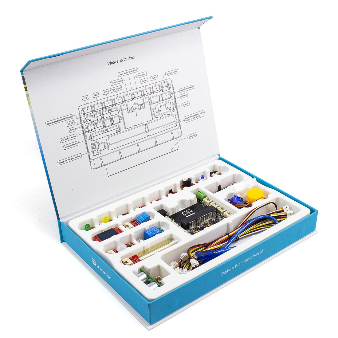 Crowtail Starter Kit for Micro:bit (Micro:bit Board NOT included) - Image 2