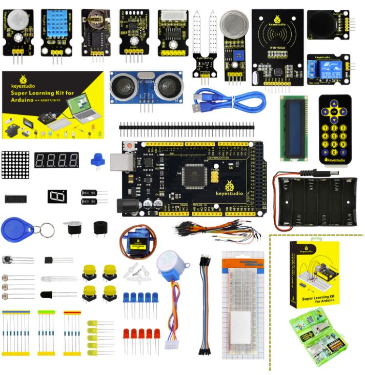 Keyestudio Super Starter Kit/Learning Kit With Mega 2560R3 For Arduino Education Project +PDF(online)+32Projects+Gift Box - Image 1