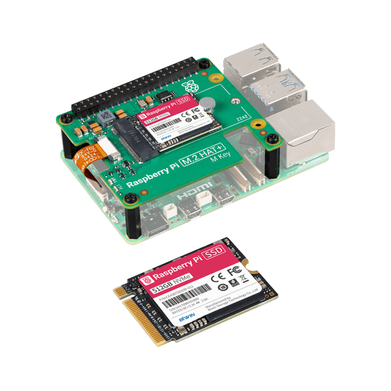 Raspberry Pi NVMe SSDs and Kits – Pre-loaded with Raspberry Pi OS - Image 1