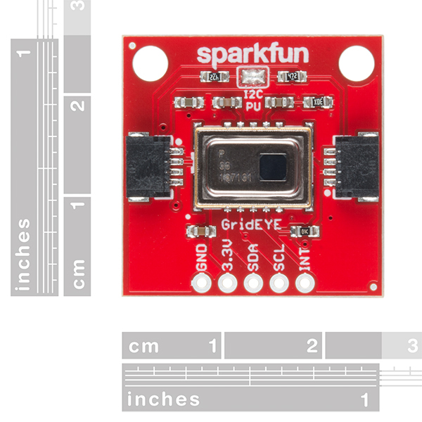 SparkFun Grid-EYE Infrared Array Breakout – AMG8833 (Qwiic) - Image 2