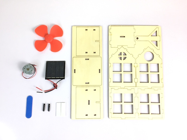DIY Wooden Solar Power Fan House - Image 2