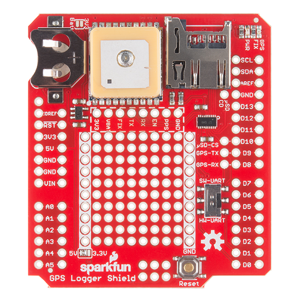SparkFun GPS Logger Shield - Image 1