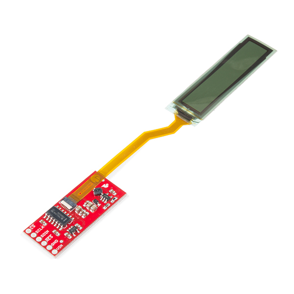 SparkFun Flexible Grayscale OLED Breakout – 1.81 Inch - Image 1