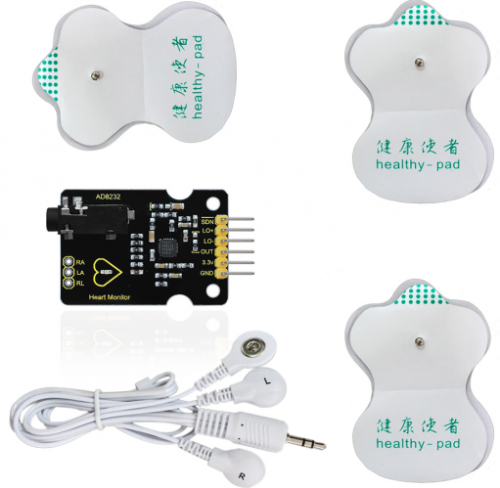 Keyestudio AD8232 Ecg measurement module pulse - Image 1