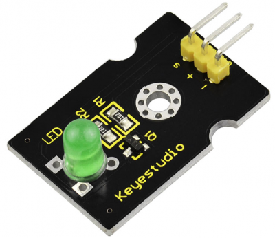 Keyestudio GREEN LED Light Module - Image 1