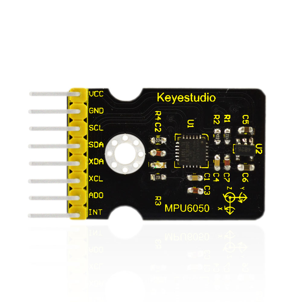 keyestudio GY-521 MPU6050 3 Axis Gyroscope and Accelerometer module for Arduino - Image 1