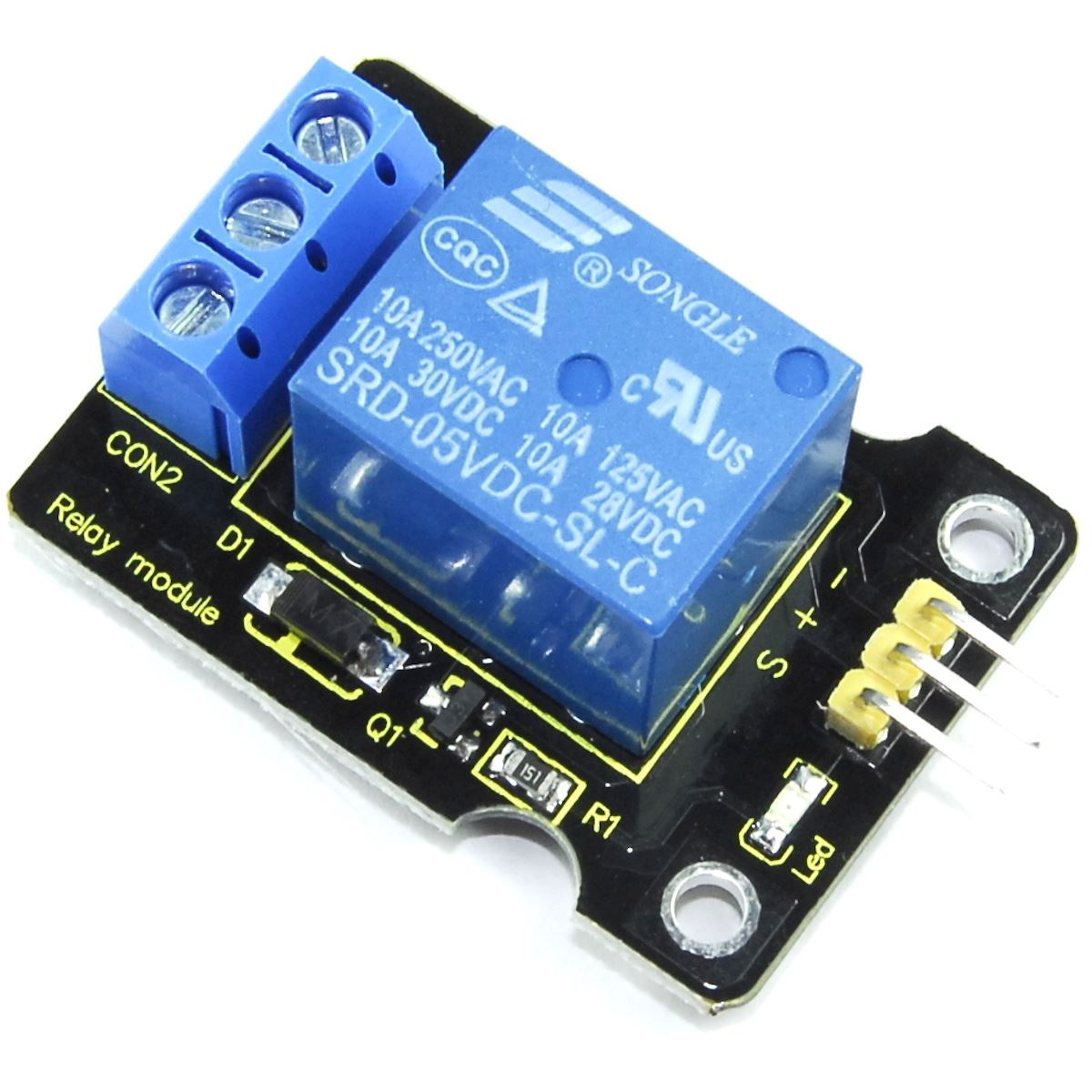 Keyestudio 1 Chanel Relay 5V for Arduino  - Image 3
