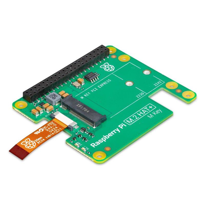 Raspberry Pi M.2 HAT+ Only for Raspberry Pi 5 - Image 1