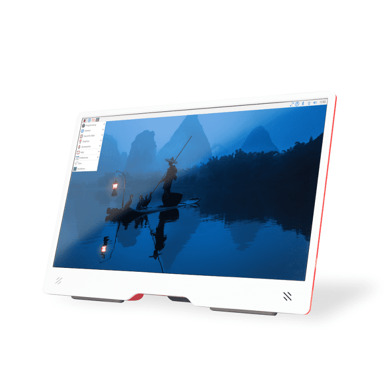 Raspberry Pi Monitor 15.6-Inch 1920×1080 IPS – Red-White - Image 2