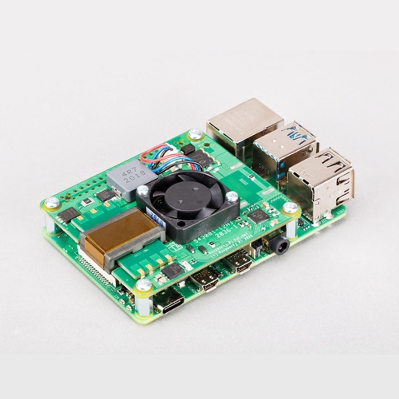 Raspberry Pi PoE+ HAT (Only HAT) Raspberry pi not included - Image 3