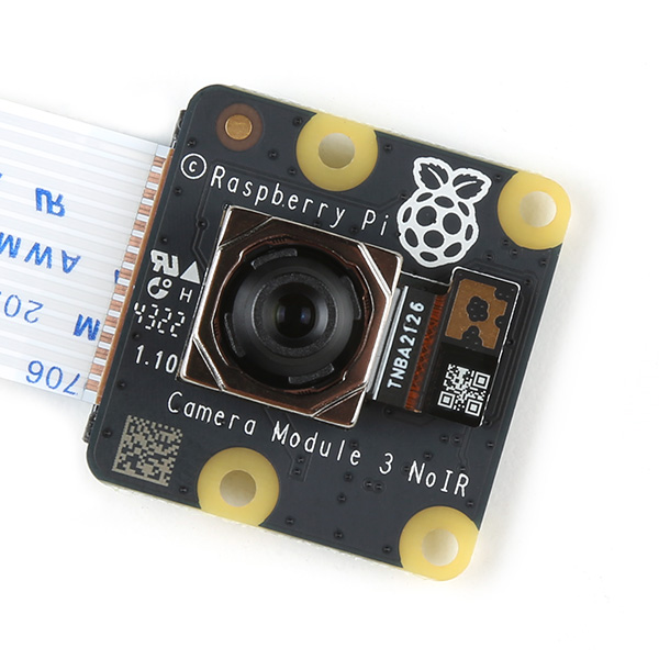 Raspberry Pi Camera Module 3 NoIR Black and White color - Image 1