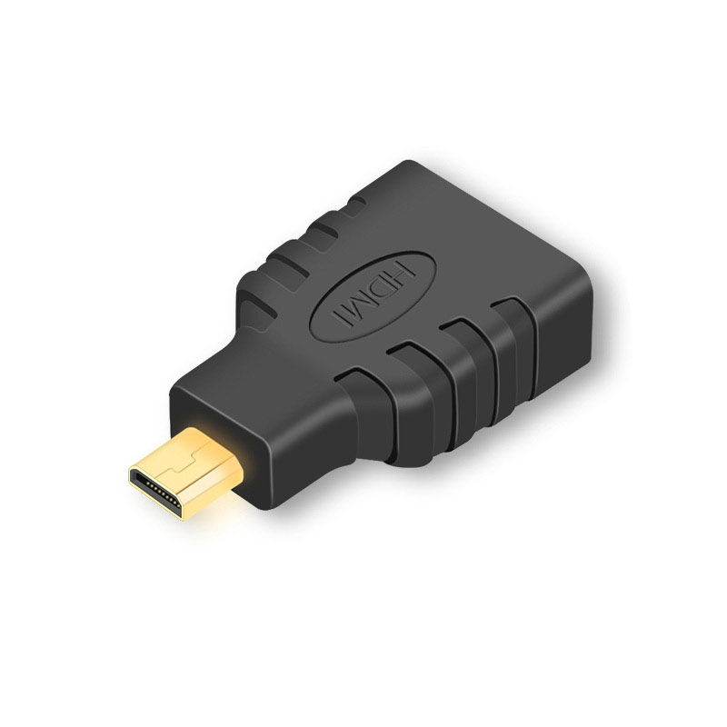 Raspberry Pi 4 Micro-HDMI to Standard HDMI Adapter  - Image 1