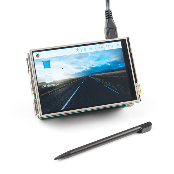 Raspberry Pi – TFT LCD Touchscreen HAT 3.5 Inch (480×320) - Image 1
