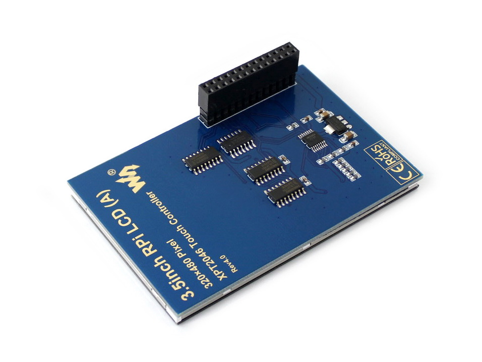 Raspberry Pi – TFT LCD Touchscreen HAT 3.5 Inch (480×320) - Image 2