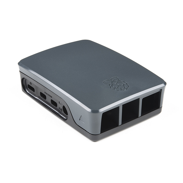 Raspberry Pi 4 Case – Black/Gray - Image 1