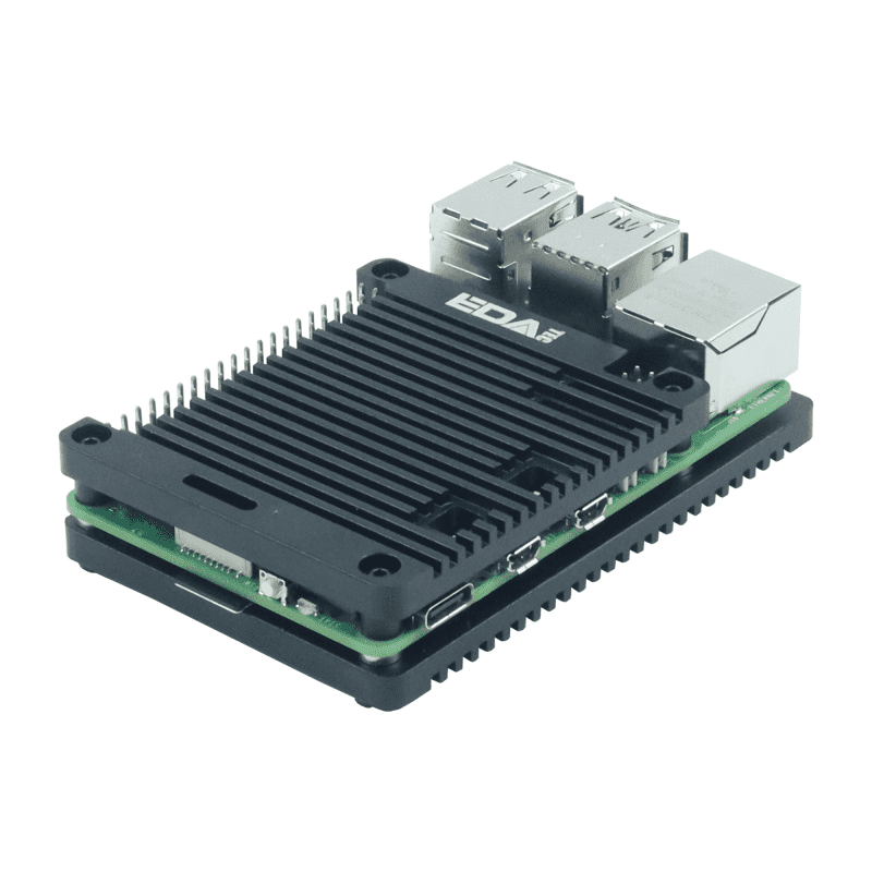 Raspberry Pi 5 Full Aluminum Passive Cooling Case - Image 1