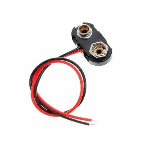 Battery Snap 9V  DC Plastic Head - Image 1