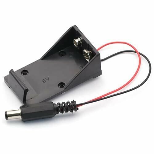 Battery 9V Holder With DC Jack  - Image 1