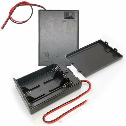 Battery 3XAA Holder + Switch On-Off - Image 1