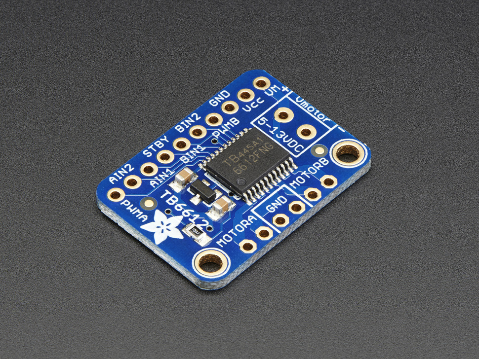 Adafruit TB6612 1.2A DC-Stepper Motor Driver Breakout Board - Image 1