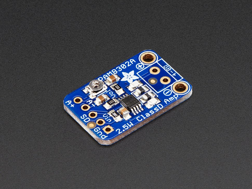 Adafruit Mono 2.5W Class D Audio Amplifier – PAM8302 - Image 1