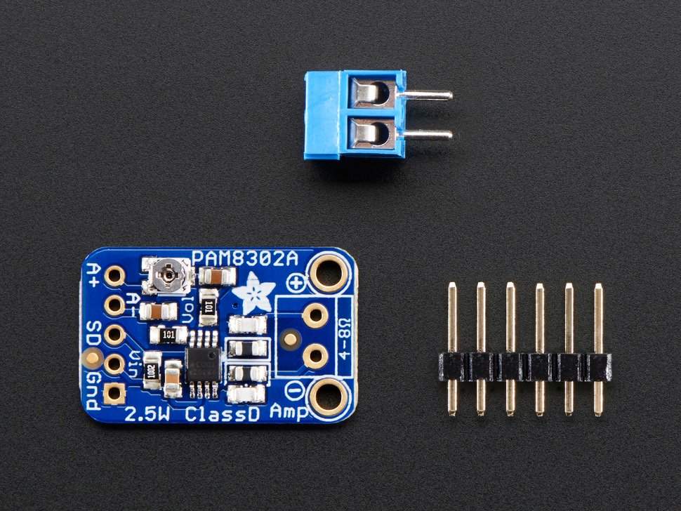 Adafruit Mono 2.5W Class D Audio Amplifier – PAM8302 - Image 2
