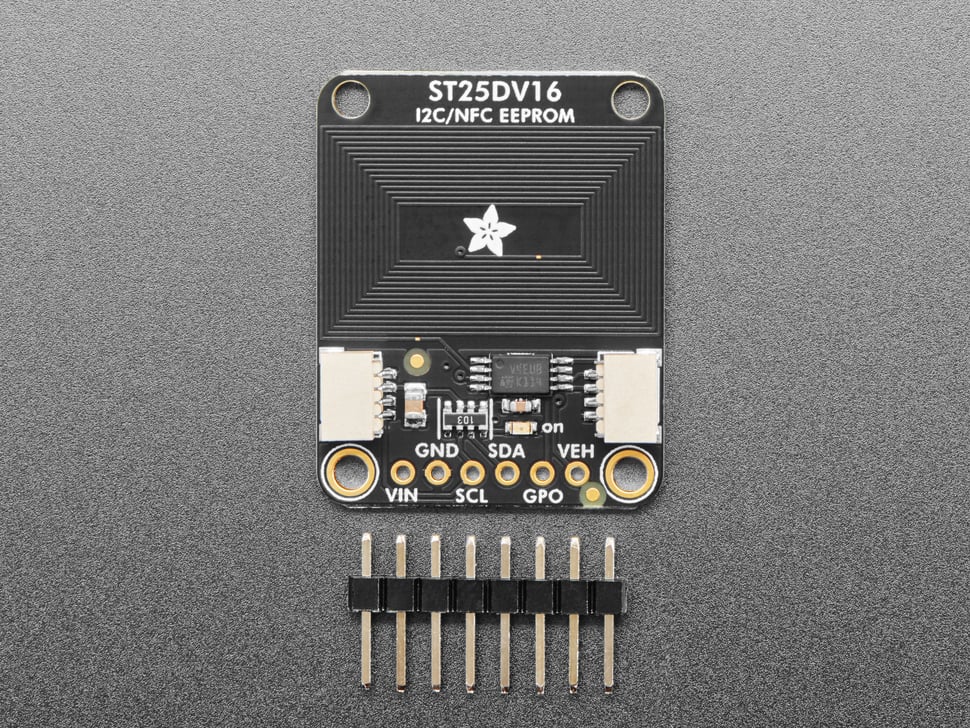 Adafruit ST25DV16K I2C RFID EEPROM Breakout – STEMMA QT - Qwiic - Image 2